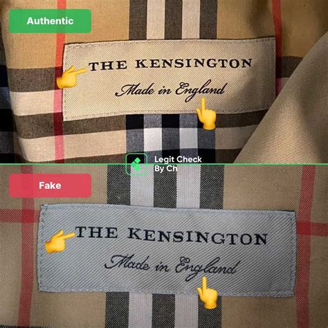 burberry sandringham real vs fake|real burberry coat.